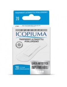 Cerotto icopiuma trasparente grande 20 pezzi