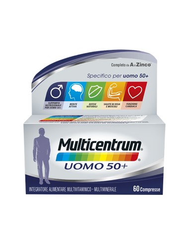 Multicentrum uomo 50+ 60 compresse