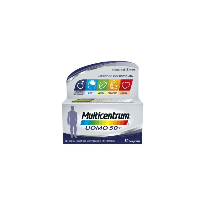 Multicentrum uomo 50+ 60 compresse