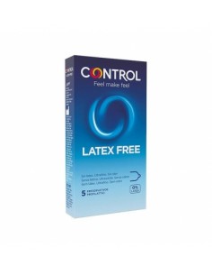 Control new latex free 5 pezzi