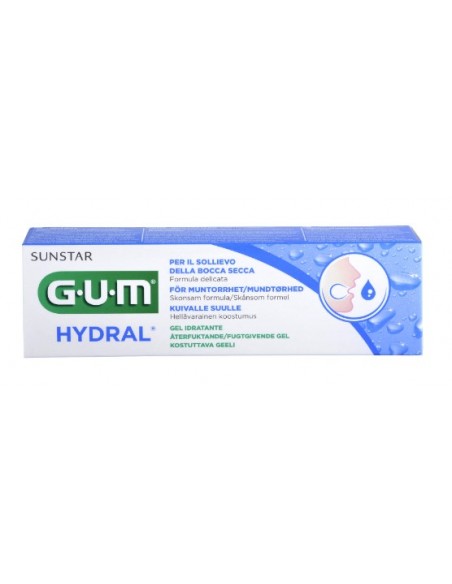Gum hydral gel idratante per bocca secca 50 ml