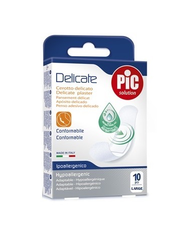 Cerotto pic delicate 25x72 mm antibatterico 10 pezzi