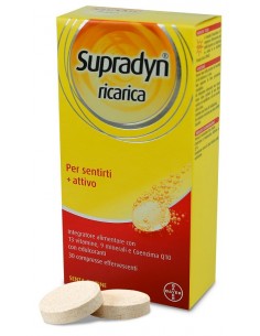 Supradyn ricarica effervescenti 30 compresse