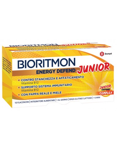 Bioritmon Energy Defend Junior 10 Flaconcini 10ml