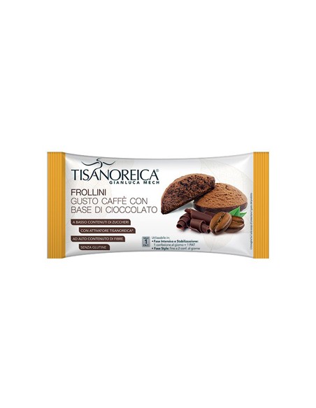 Tisanoreica frollini caffe' con base di cioccolato 50 g