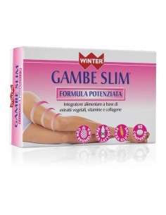 Winter gambe slim formula potenziata integratore alimentare 60 compresse
