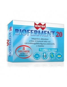 Winter Bioferment 20 integratore alimentare di fermenti lattici vivi 20 capsule