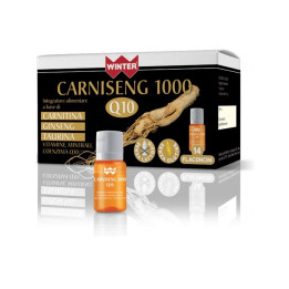 Winter carniseng 1000 Q10 integratore alimentare 14 flaconcini