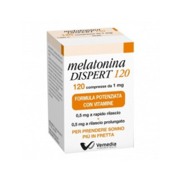 Melatonina Dispert formula potenziata con vitamine 120 Compresse 1mg