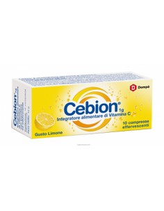 Cebion effervescente vitamina c limone 10 compresse