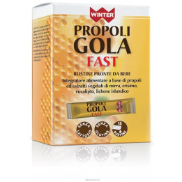 Winter Propoli Gola Fast benessere delle vie respiratorie 15 Bustine