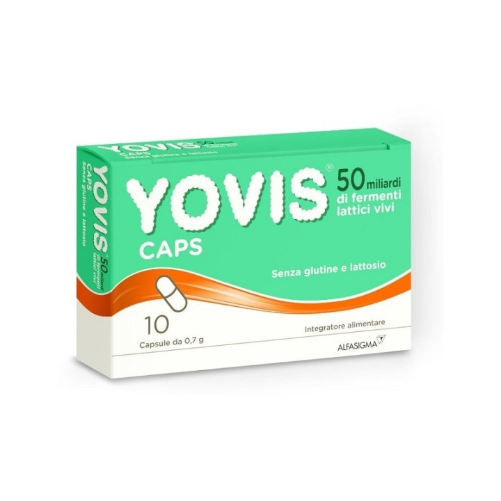 Yovis Caps integratore alimentare di fermenti lattici 10 Capsule