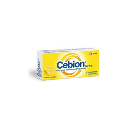 Cebion masticabile limone vitamina c 500 mg 20 compresse