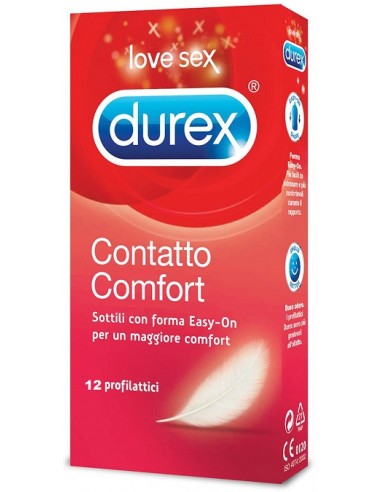 Profilattico durex contatto comfort 12 pezzi