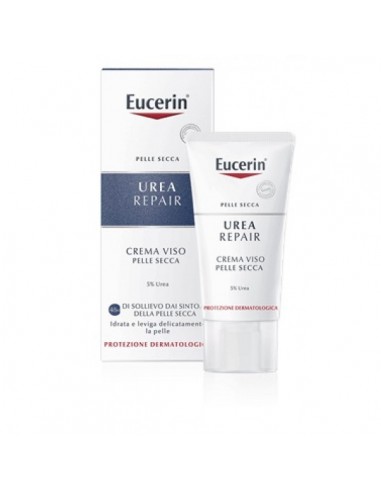 Eucerin crema levigante viso 5% urea 50 ml