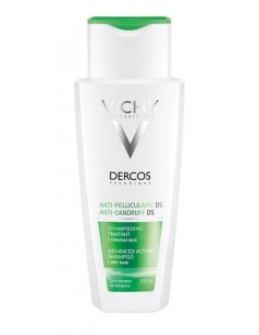 Vichy Dercos tecnique Antiforfora DS Shampoo trattante forfora e prurito per Capelli secchi 200ml