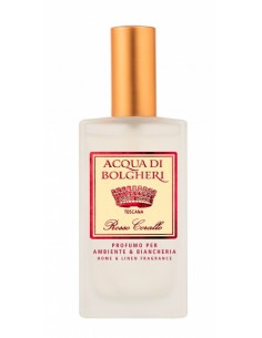 Acqua di Bolgheri Profuma Ambiente Biancheria Rosso Corallo Spray 100 ml