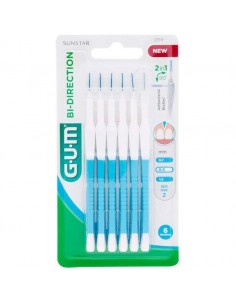 Gum bi-direction scovolini punta microfine 2314 6 pezzi