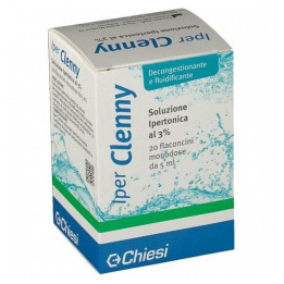 Clenny Iper soluzione ipertonica al 3% 20 flaconcini monodose da 5ml