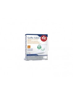 Cerotto pic soffix med in tnt con tampone centrale assorbente sterile monouso 30x10 cm sterili antibatterico 3 pezzi
