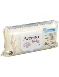Aveeno baby salviettine 72 pezzi