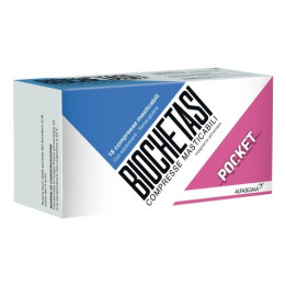 Biochetasi pocket digestiv 18 compresse masticabili nuova formulazione