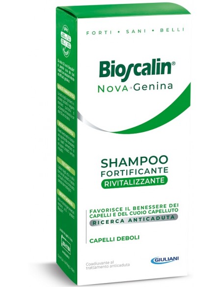 Bioscalin nova genina shampoo rivitalizzante 400 ml maxi size