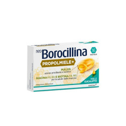 Neoborocillina propolmiele+ miele/eucalipto 16 pastiglie