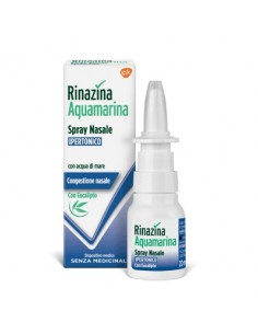 Rinazina aquamarina spray nasale ipertonico con eucalipto 20 ml