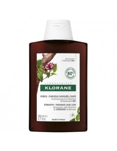 Klorane shampoo chinina-stella alpina bio 400 ml