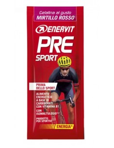 Pre sport gusto mirtillo rosso 1 bustina in gelatina 45 g
