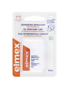 Elmex filo interdentale cerato 50 metri