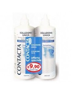 Soluzione per lenti a contatto contacta 2 pezzi 360 ml