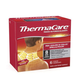 Fasce autoriscaldanti a calore terapeutico thermacare collo/spalla/polso 6 pezzi