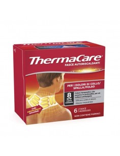 Fasce autoriscaldanti a calore terapeutico thermacare collo/spalla/polso 6 pezzi