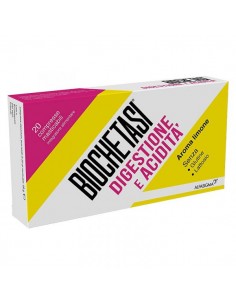 Biochetasi digestione e acidita' 20 compresse masticabili aroma limone