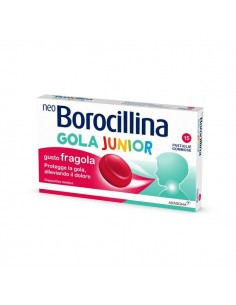 Neoborocillina gola junior 15 pastiglie fragola