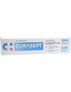 Curasept dentifricio 0,05 75 ml ads+dna