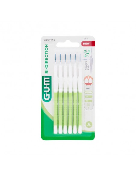 Gum Bi-Direction Scovolini Punta Ultrafine 2114 6 pezzi