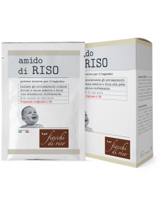 Fiocchi di riso amido di riso polvere lenitivo 100 g