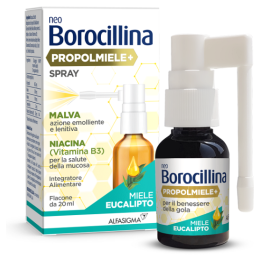 Neoborocillina propolmiele+ spray miele eucalipto 20 ml