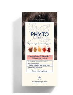 Color kit 4 castano 1 latte 50 ml + 1 crema 50 ml + 1 maschera 12 ml