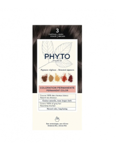 Color kit 3 castano scuro 1 latte 50 ml + 1 crema 50 ml + 1 maschera 12 ml