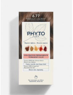 Color kit 6,77 marrone chiaro cappuccino 1 latte 50 ml + 1 crema 50 ml + 1 maschera 12 ml