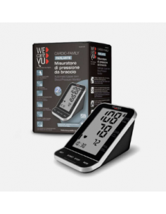 Misuratore di pressione da braccio parlante wecareyu cardio family