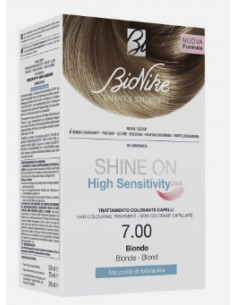 Shine on high sensitivity plus biondo 7,00 rivelatore in crema 75 ml + crema colorante 50 ml