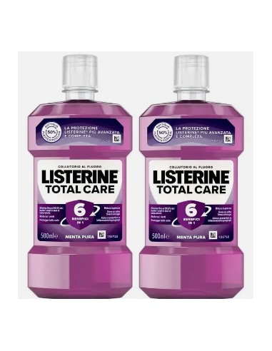 Listerine total care bundle 2 x 500 ml