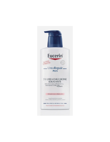 Eucerin Urearepair Plus Emulsione Idratante Urea 5% Profumata 400 ml