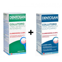 Dentosan Collutorio Bipack 0,2% Intensivo 200 ml + 0,05%