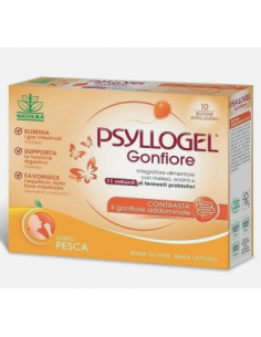 Psyllogel gonfiore pesca 10 bustine